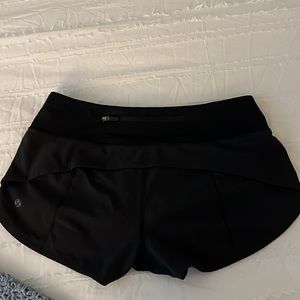 Lululemon black athletic shorts